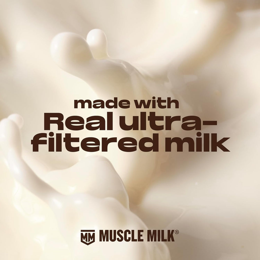 Muscle Milk Pro High Protein Shake, Chocolate, 14 fl oz Bottles, (12 Pack)